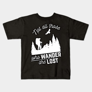 Berge Wandern Natur Berg Outdoor Geschenk T-Shirt Kids T-Shirt